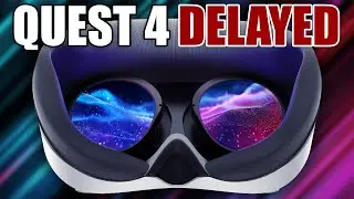 Quest 4 Delayed, New Sharp VR Headset, Better Displays Coming & BANGER New VR Games