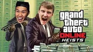 GTA 5 FUNNY MOMENTS (TEAM ALBOE HEIST)