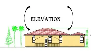 How to draw the elevation of a building in AutoCAD