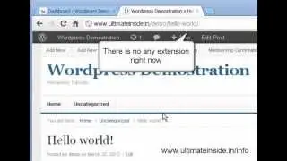 How to add html extension in WordPress post - No installation required