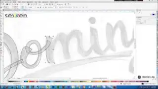 Lettering Vector Corel Draw x8