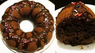 Suji Chocolate Cake | Eggless Suji cake recipe | Semolina cake recipe | Cake recipe | Without oven