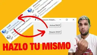 Create APP with PYTHON that CONFIGURES the Network adapter Automatically
