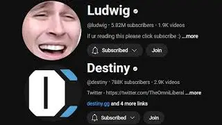 Twitter VS Destiny, Ludwig & Slime