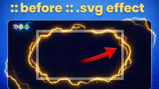 Electric Border Effect with CSS & SVG Filters.