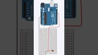 Simple Led Blinking Arduino project#shorts #arduino #science #viral