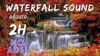 RELAXATION MUSIC AND WATERFALL SOUNDS - MAKE YOUR ENERGY LIGHTER AND YOUR MIND EASIER 2 HOURS NO ADS