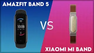 Amazfit Band 5 vs Xiaomi Mi Band Comparison
