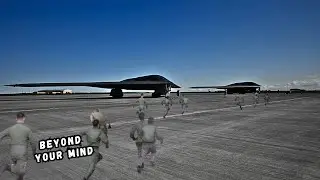 US B-2 Spirit Bomber Emergency Takeoff Process near Ukraine Revealed