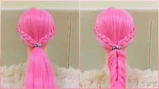 Elegant ponytail hair tutorial