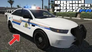 GTA 5 LIVE PD -The Royal Canadian Mounted Police - RCMP - LSPDFR