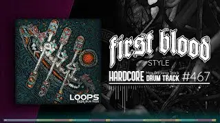 Hardcore Drum Track / First Blood Style / 165 bpm