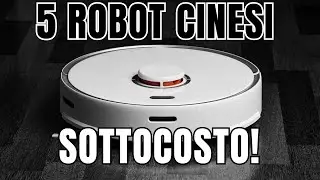Robot Aspirapolvere Lavapavimenti CINESI: 5 OFFERTE Amazon da NON Perdere! (2025)
