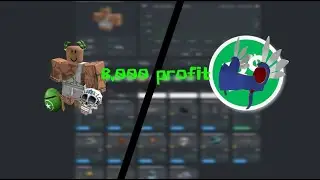 Nothing to something Roblox trading series episode 1 (8,000 profit)