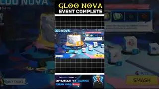 Gloo Nova Event Complete 🥳 #shorts #freefire #gaming #viral