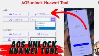 Huawei Frp Remove Tool 2024 / All Huawei And Honor Frp Unlock Tool / AOS Unlock Huawei Tool
