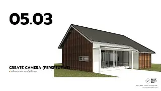 Revit Basic Course for Architectural Design - Create Camera (Perspective) (Preview)