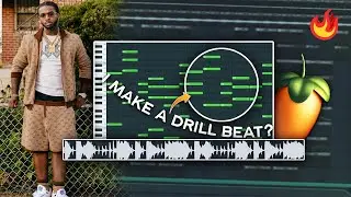 How to Make DRILL BEATS for BEGINNERS | FL Studio 20 Drill Beat Tutorial