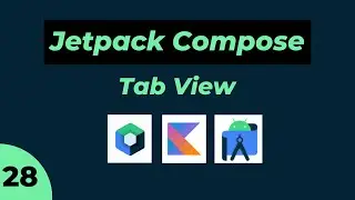 😍 #28 Tab View in Jetpack Compose in hindi 🥳  | Android | Kotlin 🤩  | Bye Bye Xml🖖  ✅
