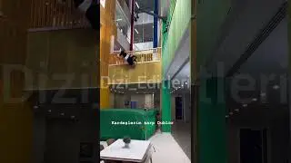 Kardeşlerim Sarp Düşme Sahnesi Kamera Arkası Part 2.😂 
