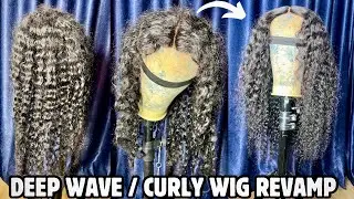 Wig Maintenance for Deep Wave, Water Curly and Deep Curly