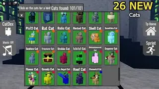 Roblox - FIND THE CATS (26 New Cats) - All 101 Cats