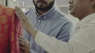 The making of Ranveer Singh's wedding sherwani.