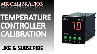Temperature Controller Calibration 