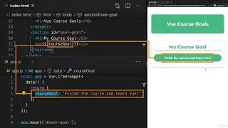 II. Basics & Core Concepts - DOM Interaction with Vue. 3. Interpolation and Data Binding