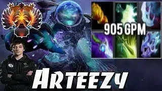 Arteezy - Arc Warden Safelane | New Build 7.20e | dota 2 mmr Pro Gameplay 17