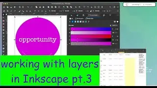 Create with me in INKSCAPE working with Layers - making an oracle deck - Part 3 of 3