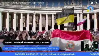 FJALIMI I PAPËS NË ANGELUS - Nga e diela e 28-të gjatë vitit (B) 2024