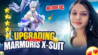 Upgrading Marmoris X suit to level 4 💀 #bgmi #gaming