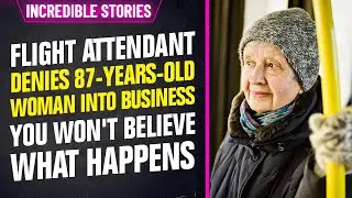 Flight attendant didn’t let 87-year-old woman into business class. You Won't Believe What Happens