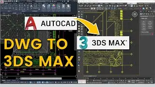 Fast Copy Paste DWG to 3ds Max - Eris Graphic
