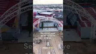 Construyen en #Pachuca un #Domo para eventos con capacidad para más de 50 mil personas 🏟️
