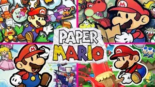 Evolution of Paper Mario Games: Intros (2000-2022)