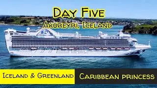 Caribbean Princess Day Five Akureyri Iceland walk around