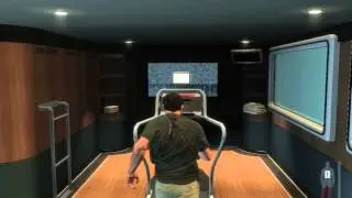 Баг с беговой дорожкой в Max Payne 3.