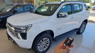 detalhes reais nova Chevrolet trailblazer branco summit diesel 4x4 7 lugares 2025