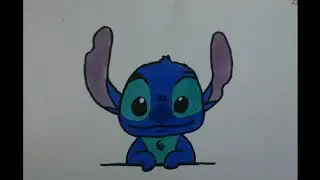TUTO/ dessin de STITCH