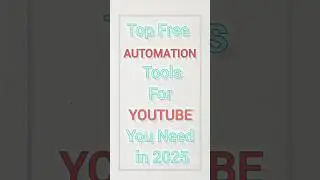 Free Automation Tools to Grow on YouTube in 2025
