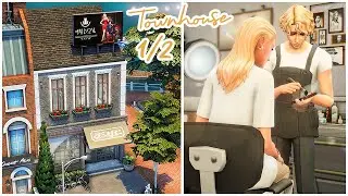 1/2 🏙️Loft Townhouse • Stylist's House | HAIR SALON & WORKSHOP | NoCC | Sims 4 Stop Motion