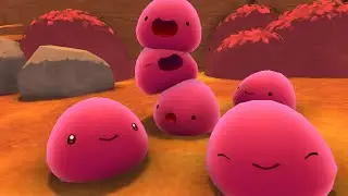 Ранчо милых слизнячков :3 Slime rancher
