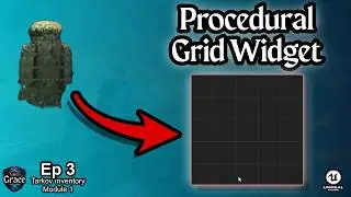 Procedural Grid UI Tutorial Tarkov Style for UE5 Ep 3