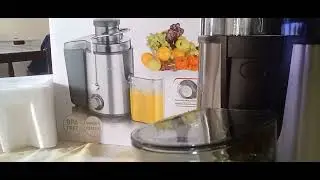 unboxing my new fruit and vegetables juicer # healthy living