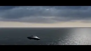 Три НЛО над морем. Полуостров Крым.