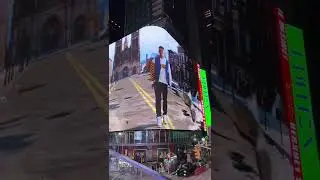 NYC 3D Billboard Valentines Day#shorts