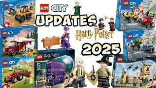 ⚠️NEW UPDATES⚠️ LEGO Harry Potter & CITY 2025  ‼️| Early Reviews & HONEST Thoughts ‼️