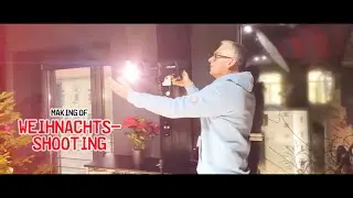 making of Weihnachtsbild